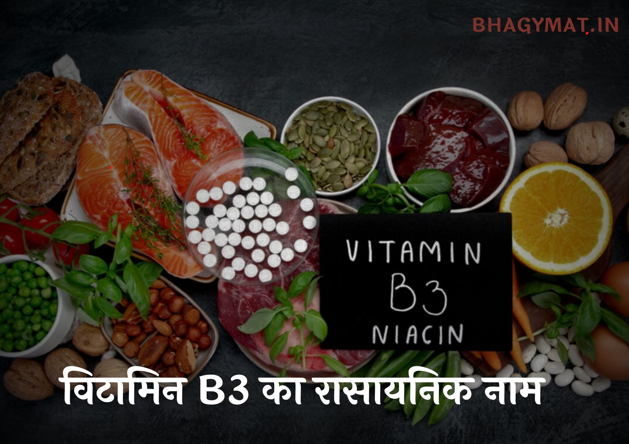 विटामिन B3 का रासायनिक नाम क्या है (Vitamin B3 Chemical Name In Hindi) - Vitamin B3 Ka Rasayanik Naam Kya Hai